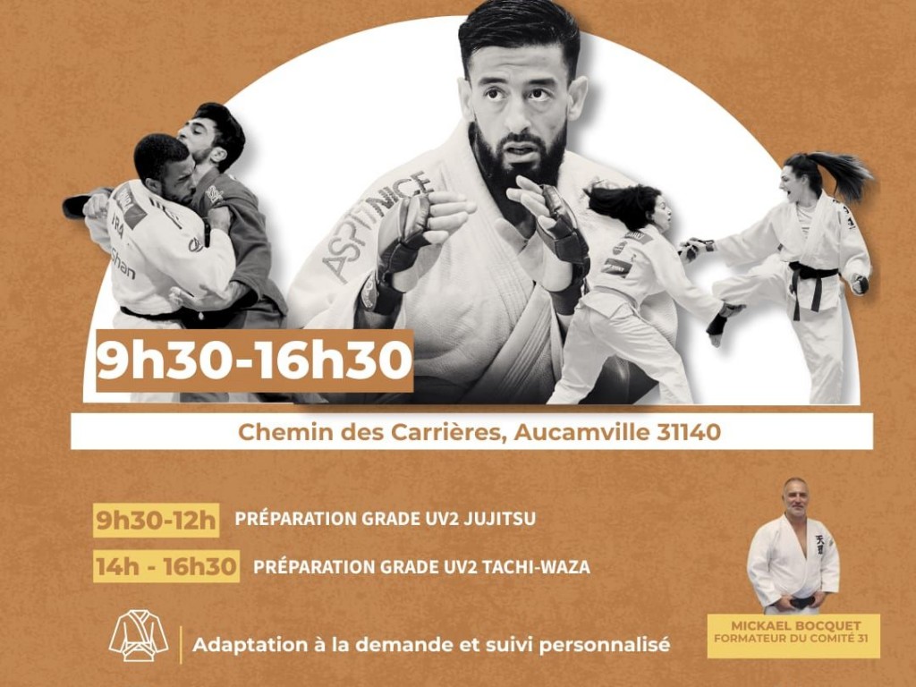 Image de l'actu 'Preparation Grade UV2 Jujitsu & Tachi-Waza – 07.02.2026'